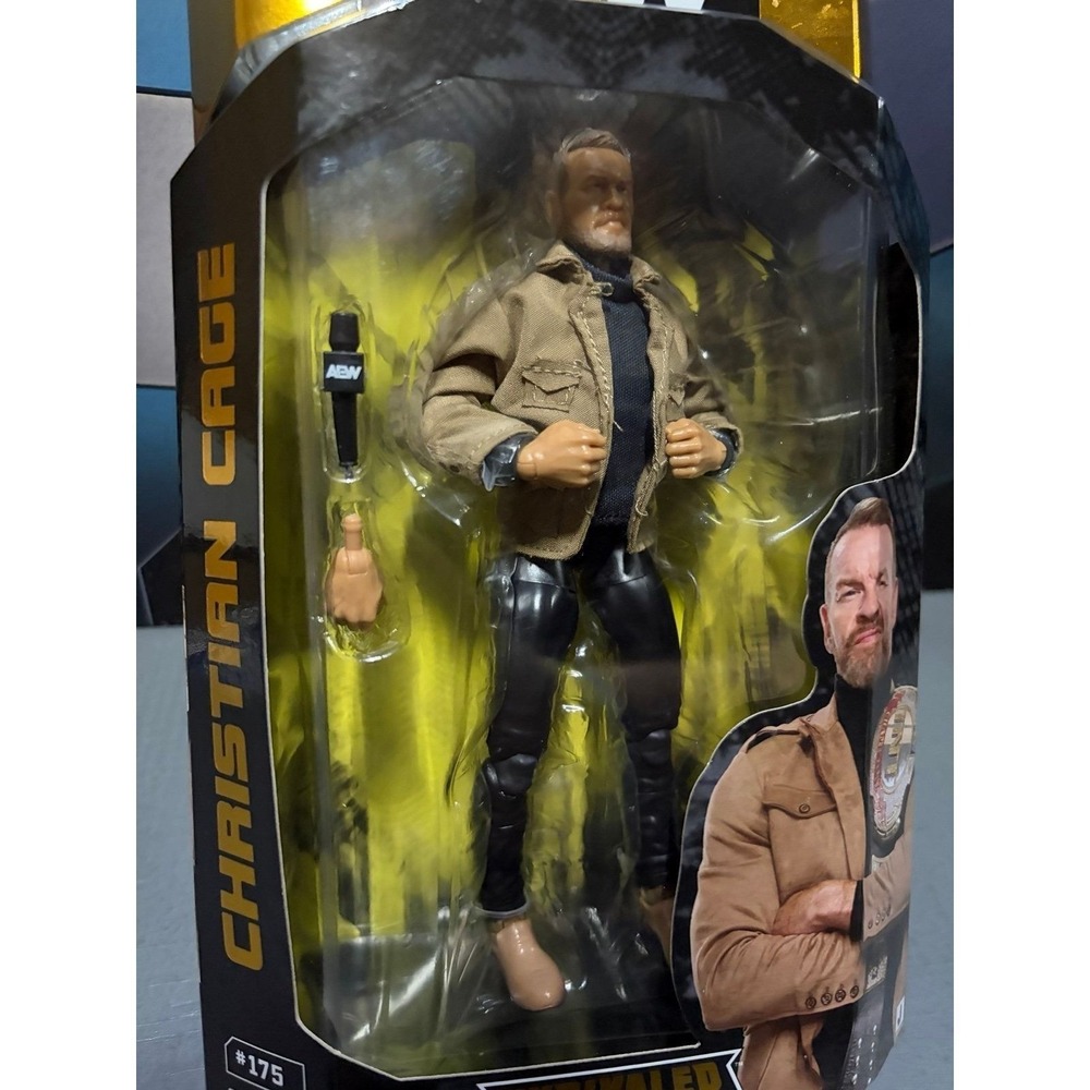 Jazwares - AEW - Christian Cage (Unrivaled Series 17)